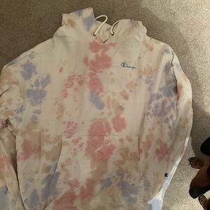 Champion Pastel Tie-Dye Hoodie